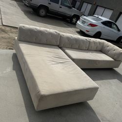 Free West Elm Couch - Pick Up Today Only 