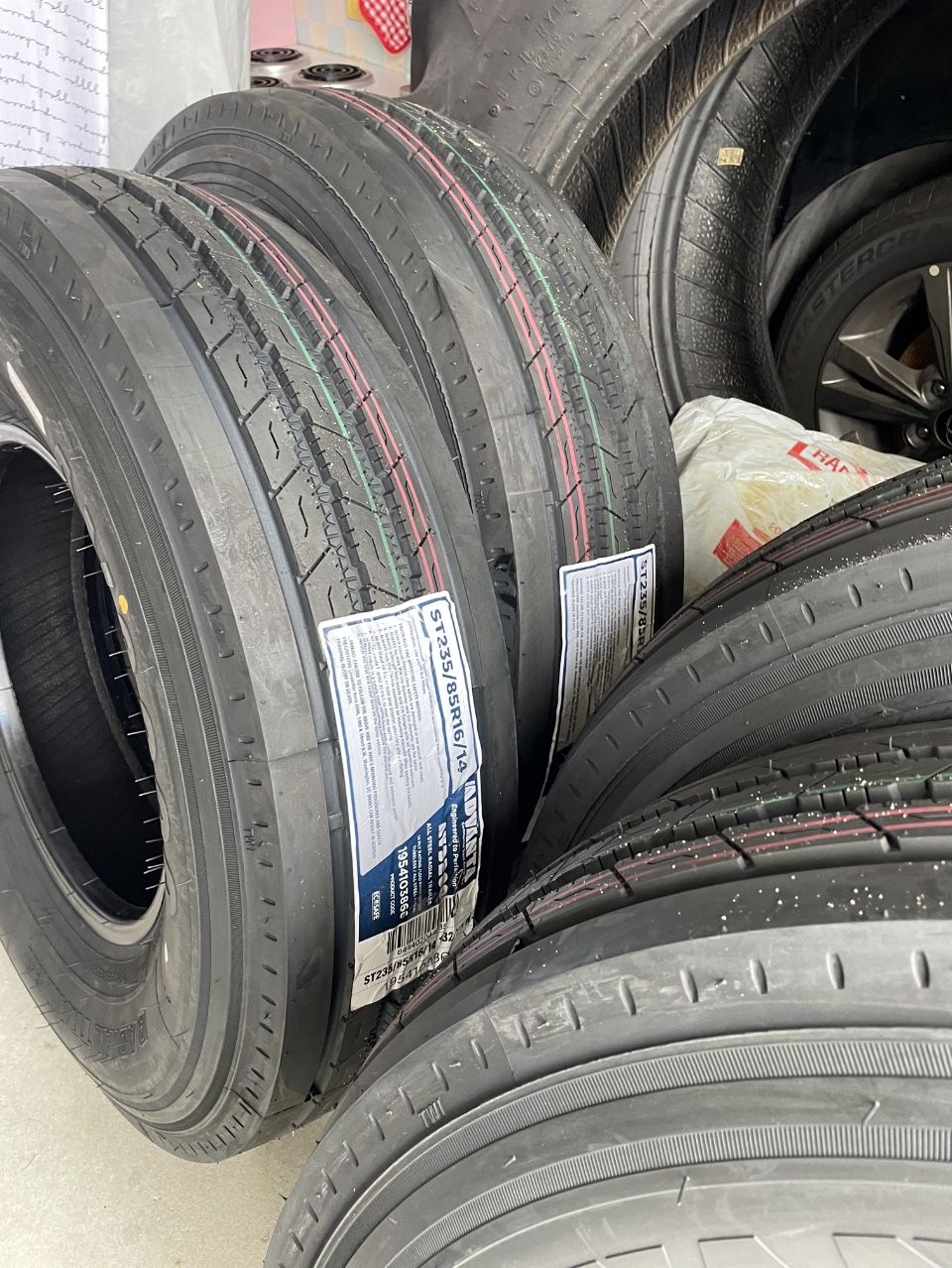 New Hotshot Tires 14 Ply ST235/85R16