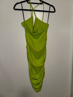 Light green dress
