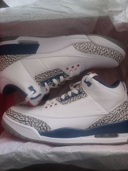 Air jordan 3 2016 true blue size 13
