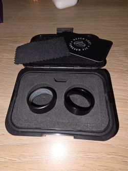 Ridge royal black tungsten ring