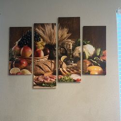 set of pictures for the kitchen
