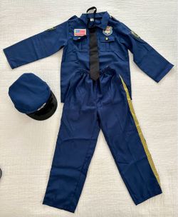 Kids Police Costume - Size 5