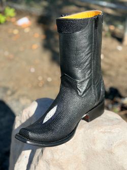 Bota vaquera con cierre