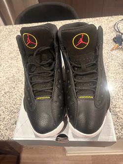 Air Jordan 13 Black High-Top Sneakers