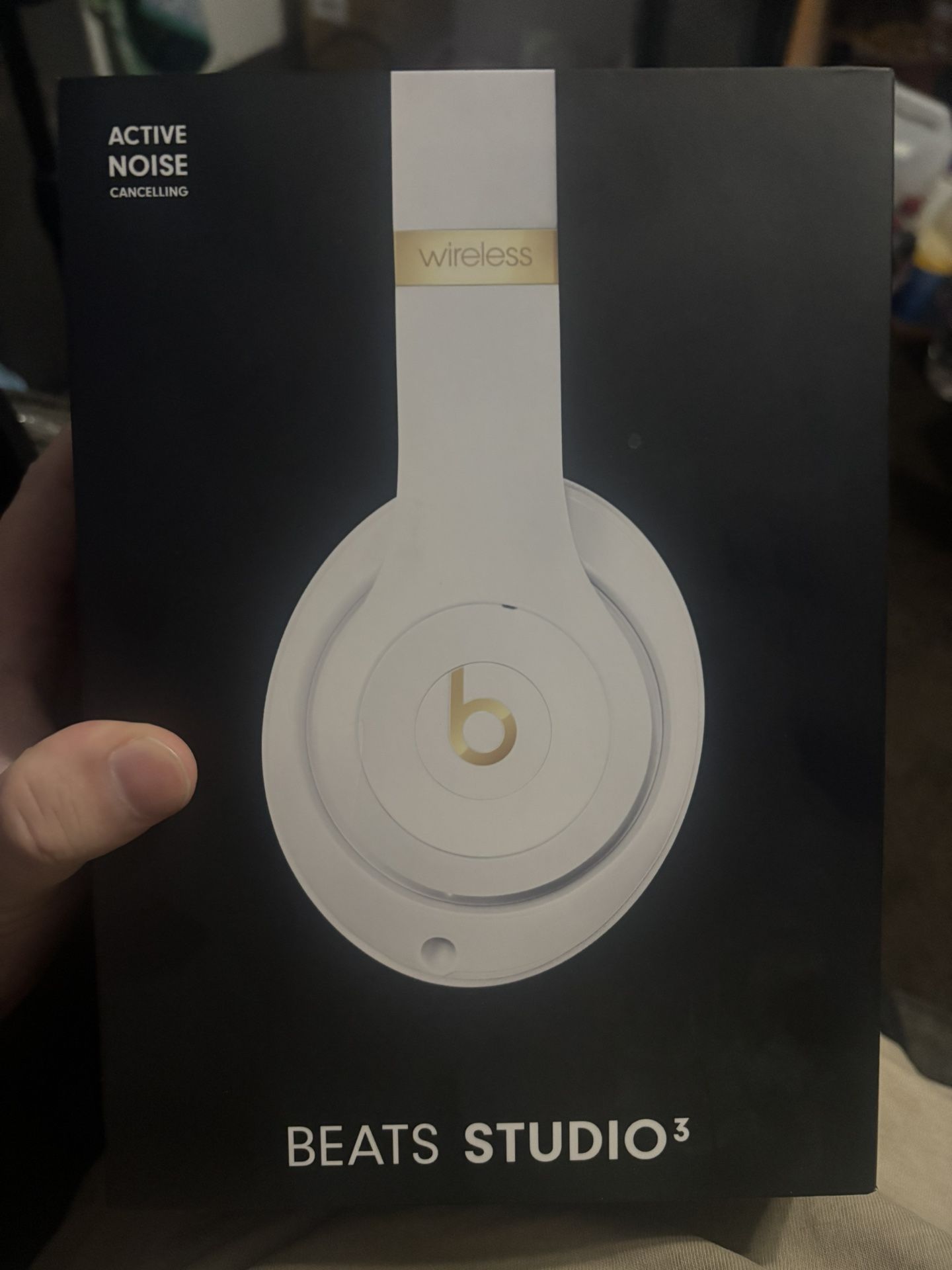 Beats Studio 3 White And Gold Trim