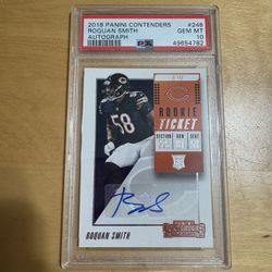 roquan smith contenders rookie ticket. Gem mint 10