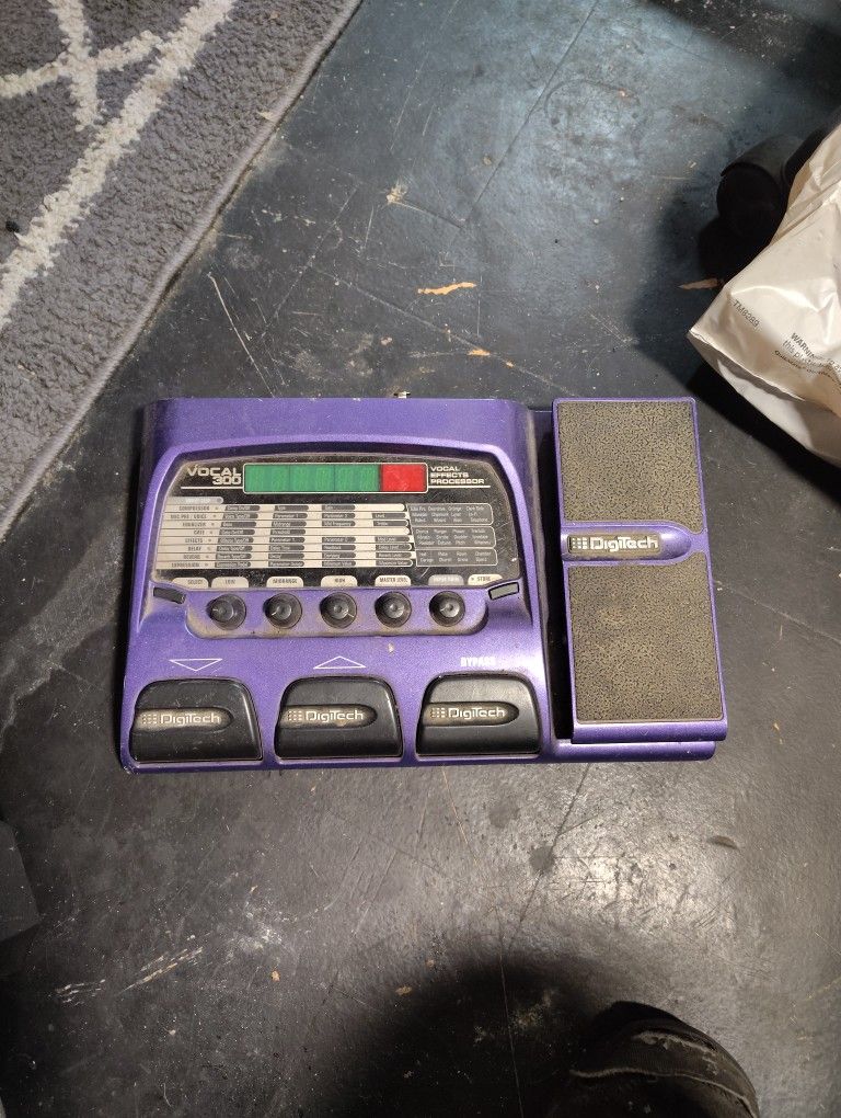 Vocal Effects Processor Pedal
