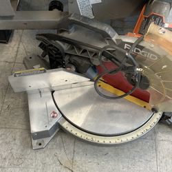 Ridged chop saw