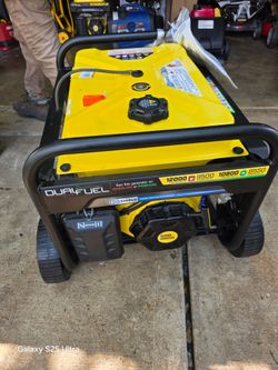 Champion 12000watts generator Electric Start New $900 Price FIRM/ Nueva PRECIO FIRME $900