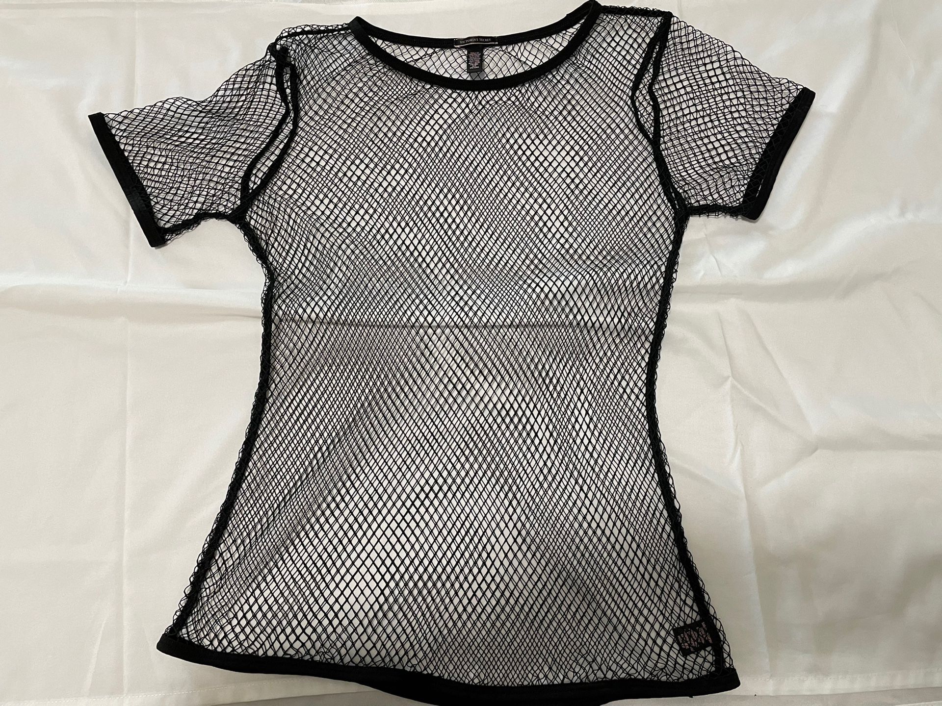 Victoria’s Secret Fishnet Short Sleeved Top - Size M
