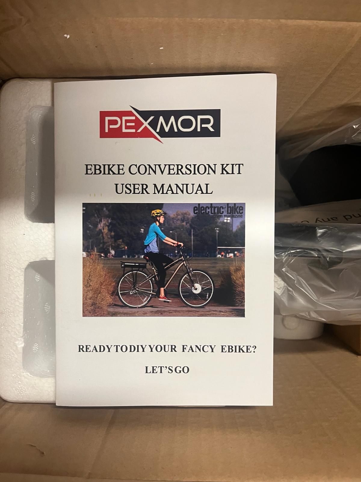 Pexmor E-bike Conversion Kit 24in Wheel