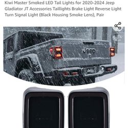 Jeep Gladiator Black Taillights
