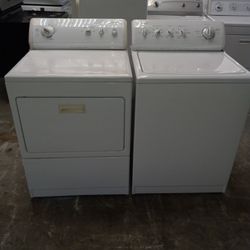 Set Washer And Dryer Kenmore Gas Dryer Good Condition 3 Months Warranty Delivery And Installation 