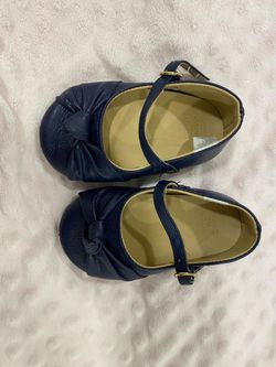 Janie and Jack Baby Bow Flat shoes 18-24M