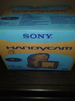 Sony and JVC camcorders