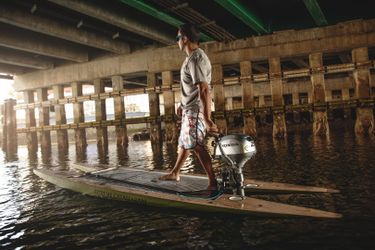 Catamaran paddle board big guy Paddleboard sup