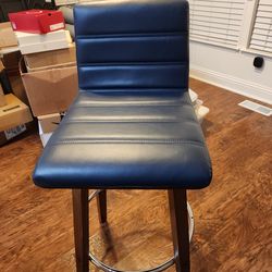 (QTY 2) Mid-century Modern Counter High Bar Stools