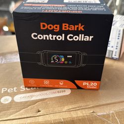 Dog bark control collar