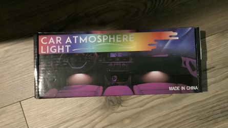 Car Interior Decorative Strip Lamp Lights & Accessories - (RGB LED Floor Decorative Atmosphere)