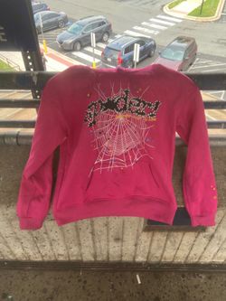 Pink Sp5der hoodie