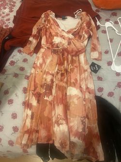 Pinking Pattern Dress