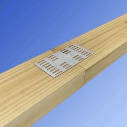 Simpson Strong-Tie Mending Plate 20-Gauge Galvanized Steel 6" x 3" MP36