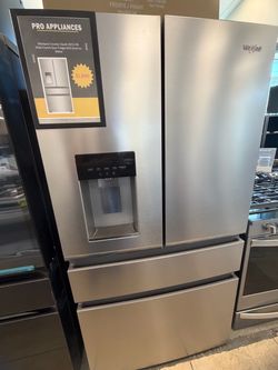 Whirlpool French door fridge