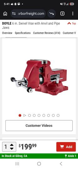 Brand new Doyle  swivel vise
