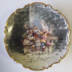 Collection of Antique Limoges & Royal Vienna Charger Plates