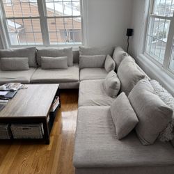 Soderhamn Sofa In Beige/brown For Sale