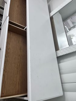 White Home dresser
