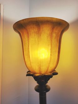 Large Metal Floor Lamp