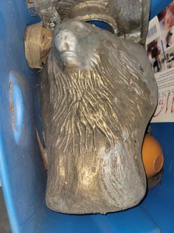 Irving Kaye 70s Lion Head Pool Table Corner
