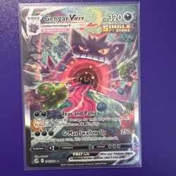 Pokemon Fusion Strike Gengar vmax alternate art card