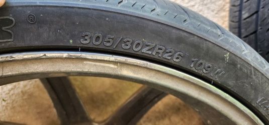 26in Tire Like New  All 4 Tires Only 200