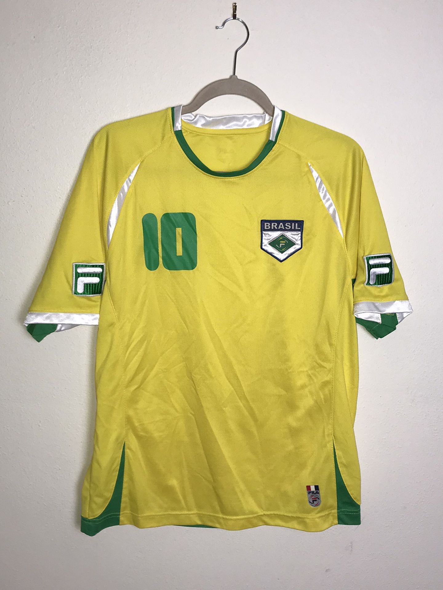 Fila Brazil DROGBA BARCELONA No. 10 Soccer (Medium) Jersey