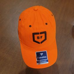 Men's San Francisco Giants Fanatics Orange Iconic Home Plate Adjustable 
Hat New.