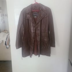 Brown Womens LEATHER JACKET 