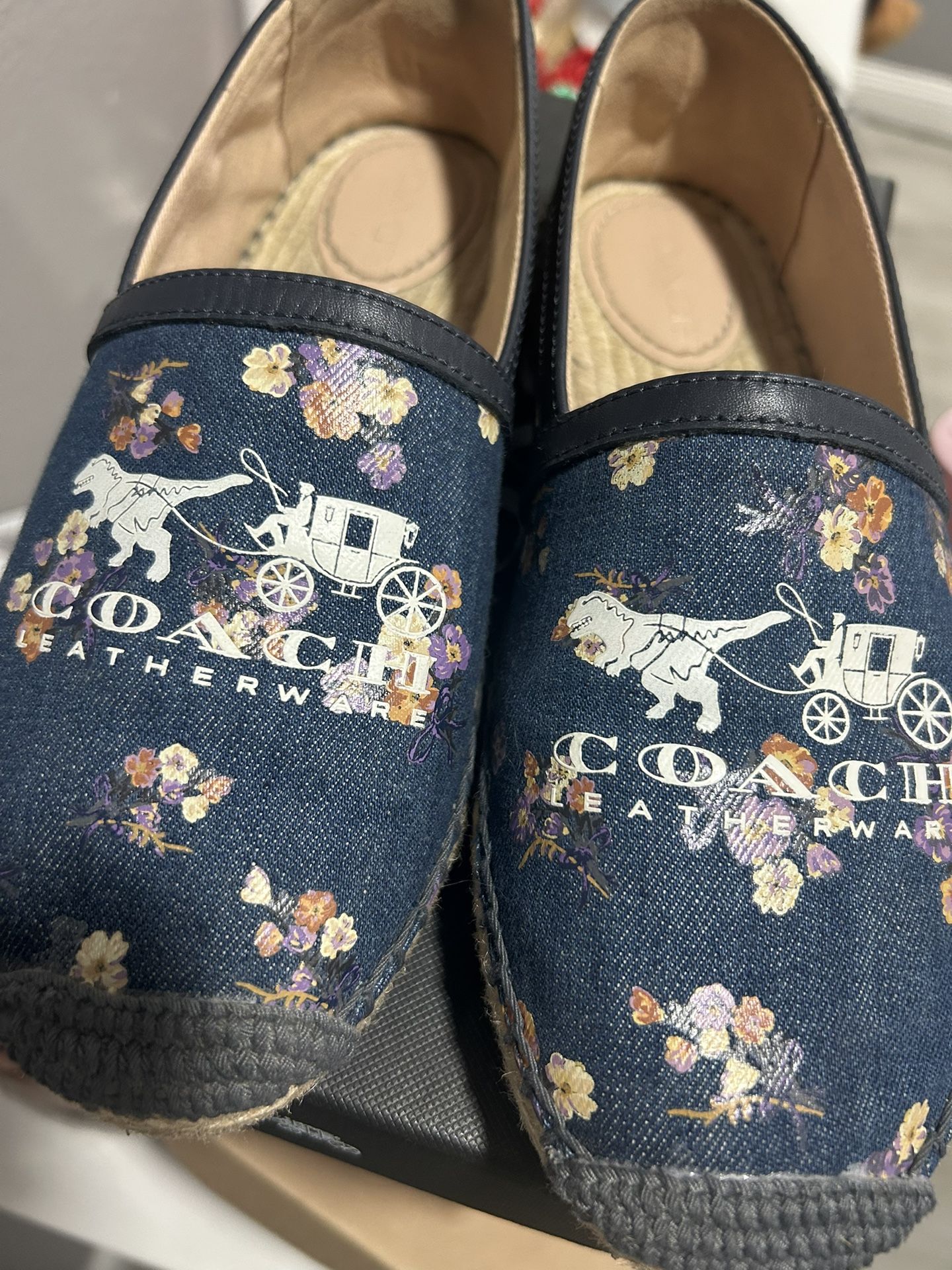 Coach  Denim Espadrille 