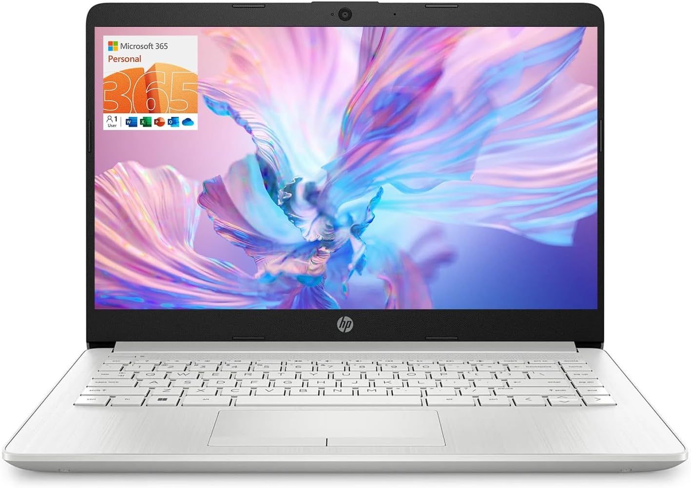 HP Portable Laptop, 14" HD Display, Intel Quad-Core N4120, 8GB DDR4 RAM, 64GB eMMC (NEED TO FIX)