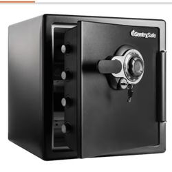 1.2 cu. ft. Fireproof & Waterproof Safe with Dial Combination Lock and Dual Key