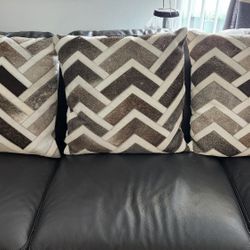 Throw Pillows Chevron Pattern 3 For $40