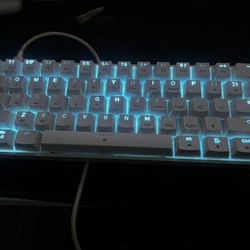 Gaming Keyboard With Red Switches