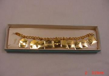 Vintage Ten Commandments bracelet
