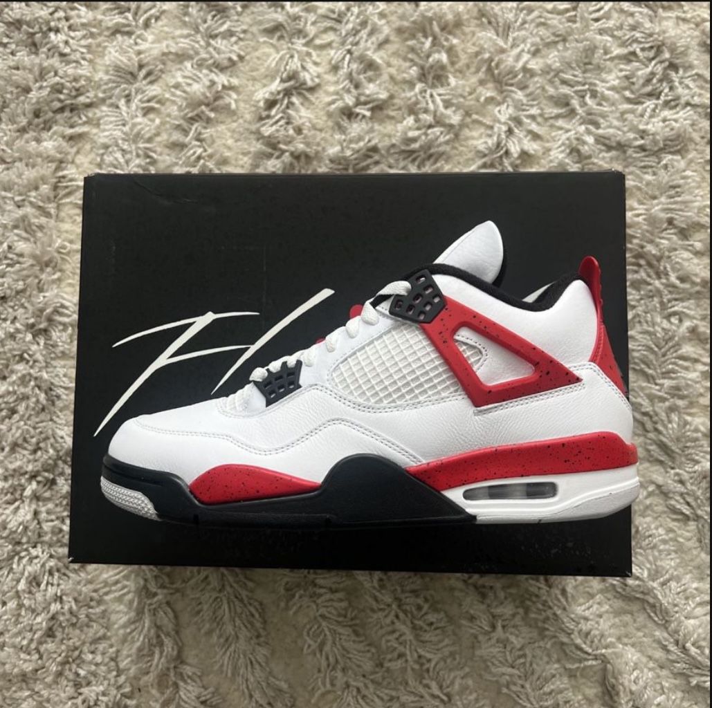 Air Jordan 4 Red Cement  & Accessories