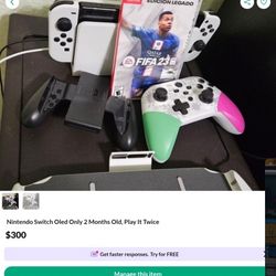 Nintendo Switch Like New 