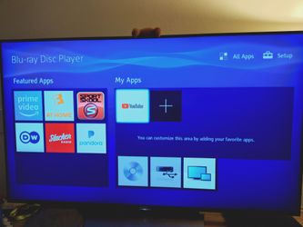 Sony Blu-ray Player with Wi-Fi Upscaler Home Office School Dorm