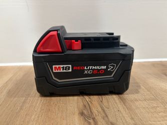 Milwaukee M18 RedLithium resistance  XC5.0 Battery