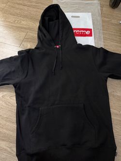 Supreme Black n white hoodie
